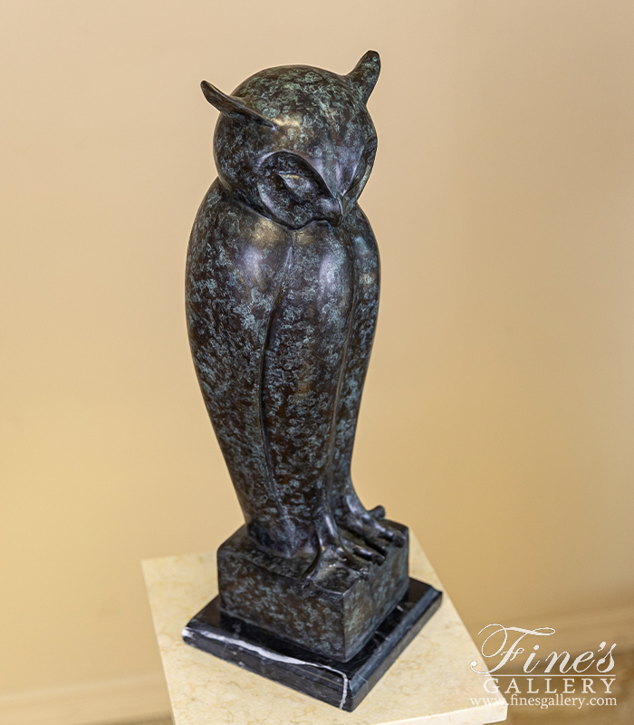 Bronze Statues  - Bronze Owl - BS-1503